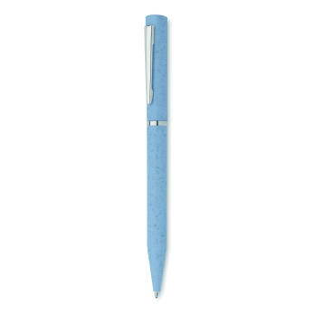 Maipen eko długopis baby blue ze słomy pszenicznej