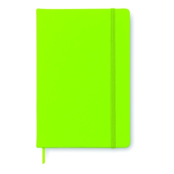 Notes A5 Arconot Lined neon limonka, 192 strony FSC
