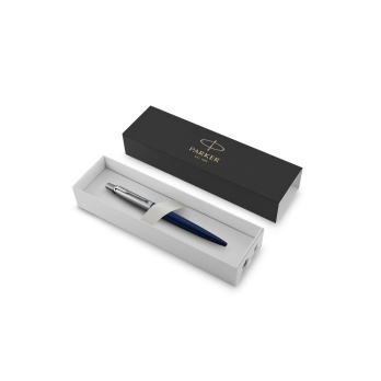Parker Jotter Core niebieski – metal, grawer logo