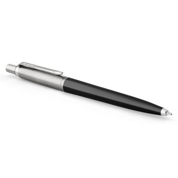 Parker Jotter czarny – długopis metalowy z logo