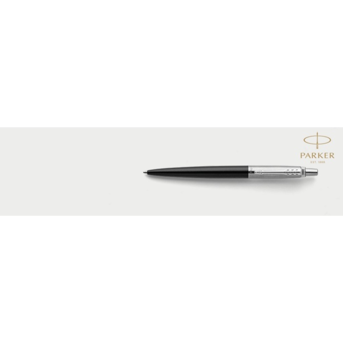 Czarny długopis Parker Jotter Core metalowy z grawerem