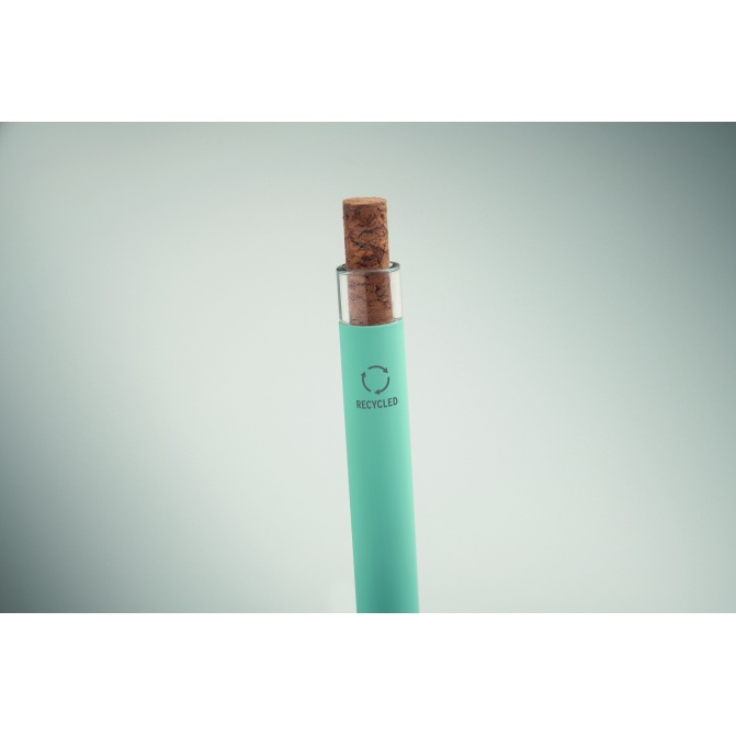 Długopis aluminiowy Bergamo + baby blue z grawerem
