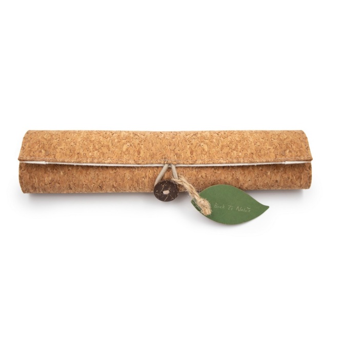 Eko zestaw piśmienniczy Back To Nature w korkowym etui