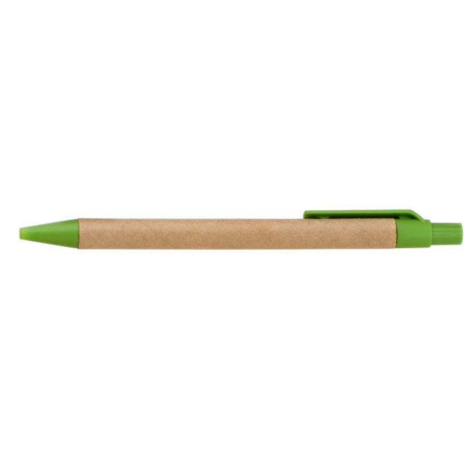 Eko zestaw piśmienniczy w brązowym etui z logo