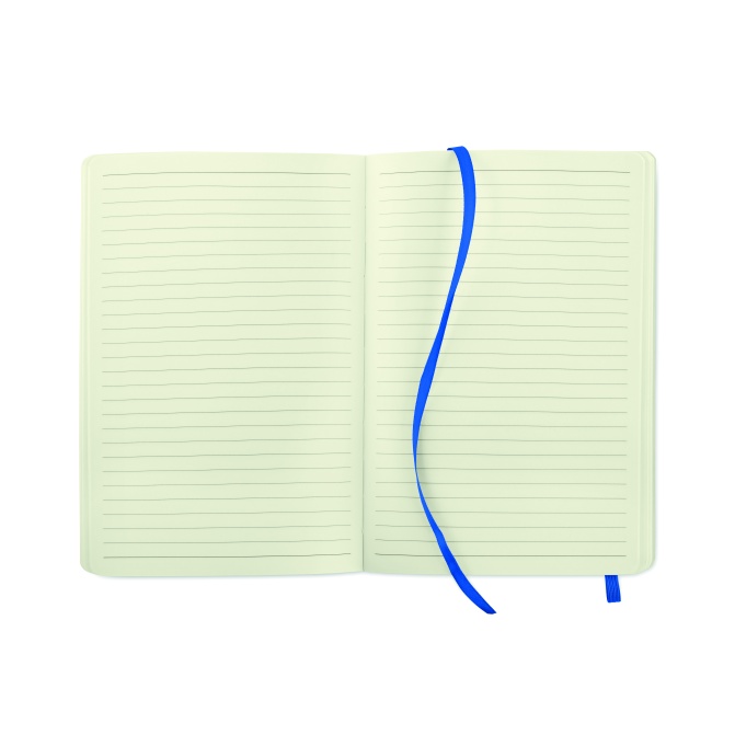 Notes A5 Breta niebieski, okładka PU z recyklingu