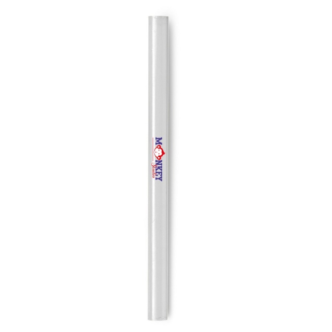 Ołówek stolarski biały z logo, nadruk UV/Tampondruk