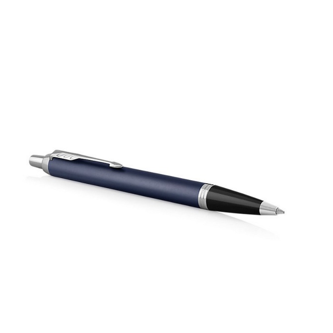 Parker IM granatowy metalowy długopis z opcją graweru
