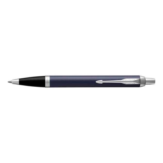 Parker IM granatowy metalowy długopis z opcją graweru