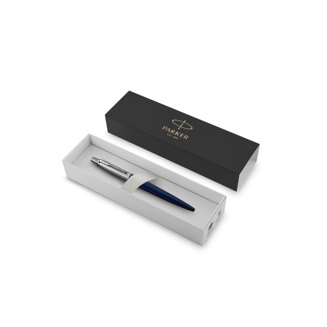 Parker Jotter Core niebieski – metal, grawer logo