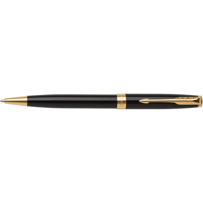 Parker Sonnet czarny – długopis metalowy z grawerem