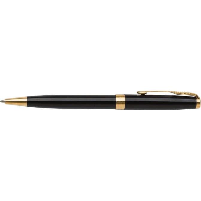 Parker Sonnet czarny – długopis metalowy z grawerem