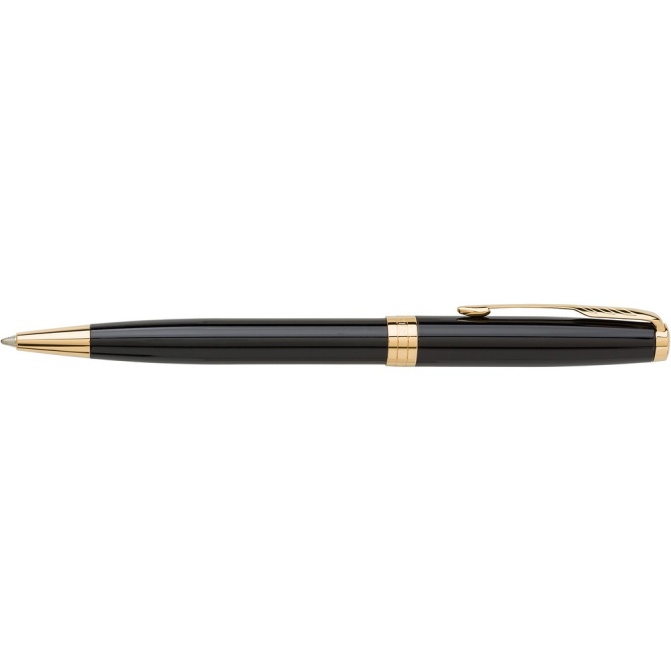 Parker Sonnet czarny – długopis metalowy z grawerem