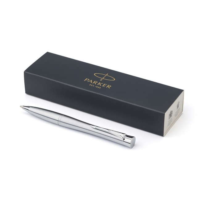 Parker Urban – długopis metalowy srebrny satyna