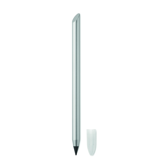 Penever – wieczny ołówek aluminiowy, srebrny mat