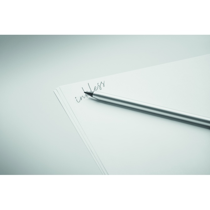 Penever – wieczny ołówek aluminiowy, srebrny mat