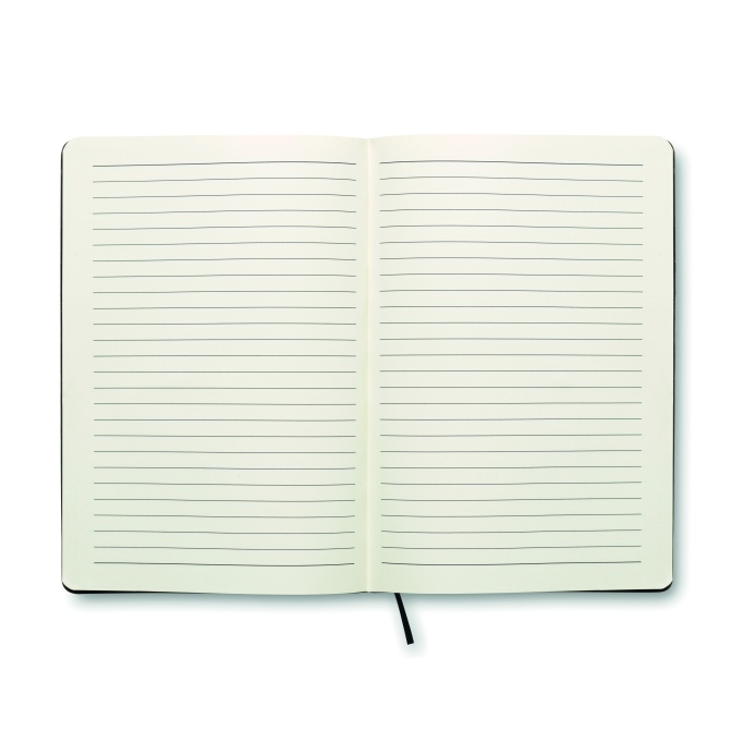 Softnote A5 czarny – okładka PU, uchwyt na długopis
