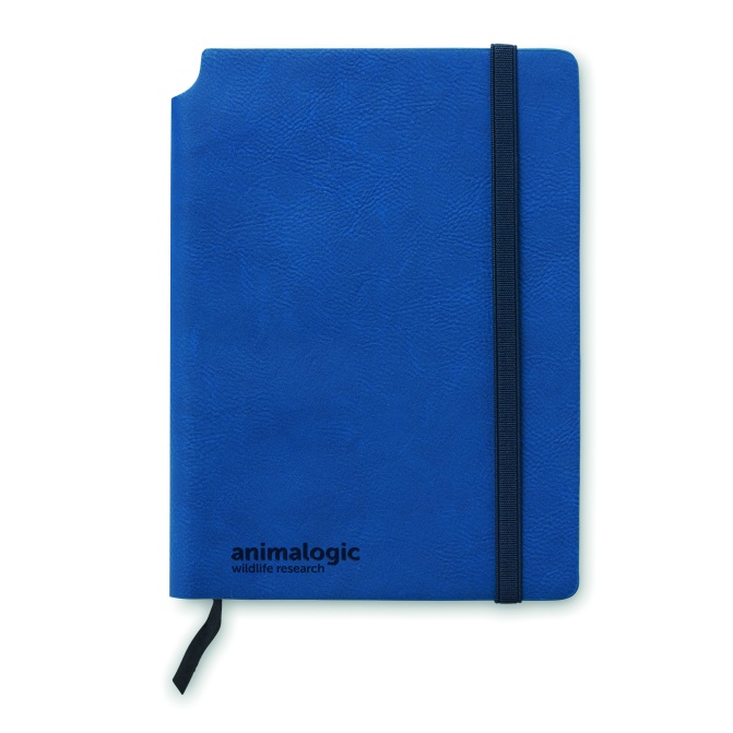 Softnote A5 niebieski – miękka okładka PU, 160 stron