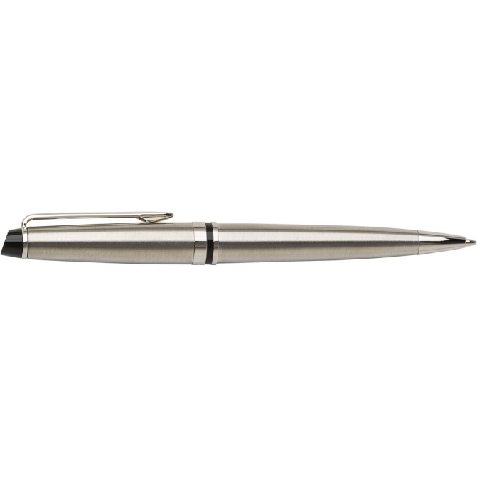 Waterman Expert Silver – stalowy długopis z grawerem
