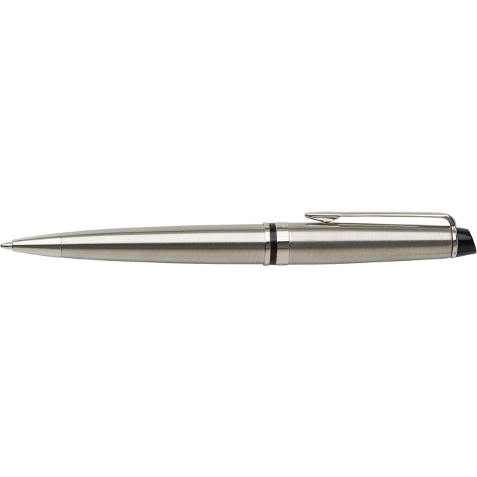 Waterman Expert Silver – stalowy długopis z grawerem