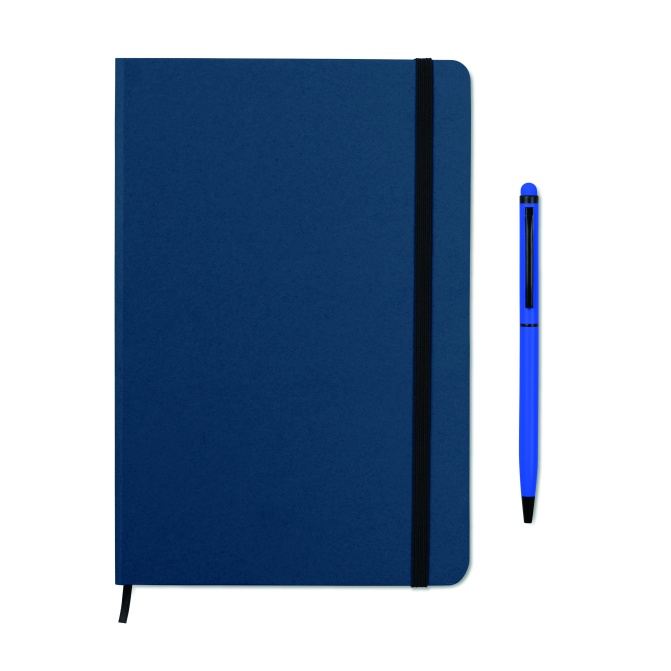 Notes A5 + długopis z rysikiem Neilo, niebieski