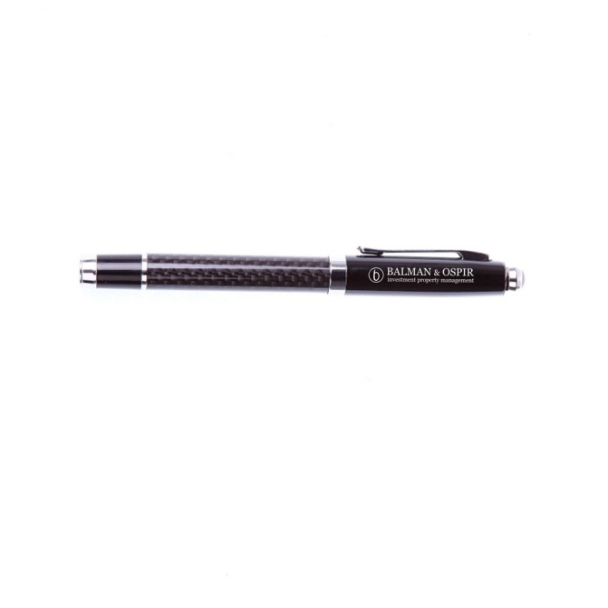 Zestaw piśmienniczy carbon w etui z magnesem